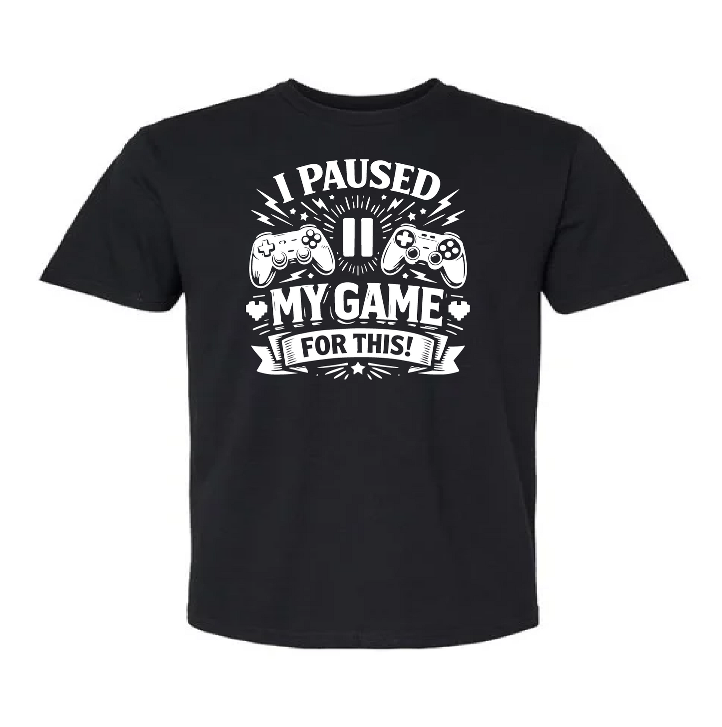 I paused my game for this