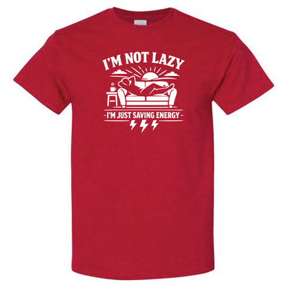 I’m not lazy