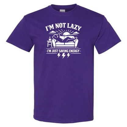 I’m not lazy